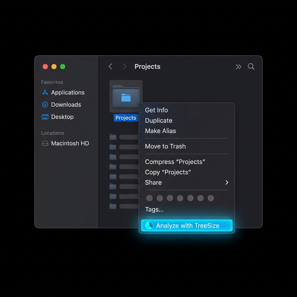 Finder Context Menu Integration